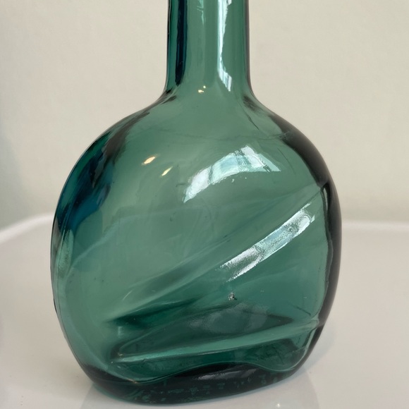MCM Vintage Portuguese Green Glass Bottle - Picture 5 of 9